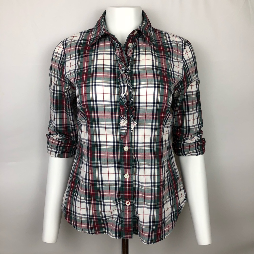 Tommy Hilfiger Women’s Button Down Shirt Sz Medium
